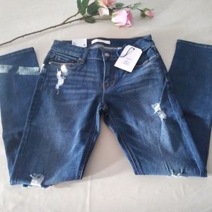 New!!! Distressed Ankle Jeans